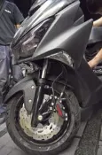 [卡鉗套餐]FORCE SMAX 非ABS BREMBO 黑底紅字 灰底紅字 對四卡鉗 套餐 金屬油管  CF 卡鉗座