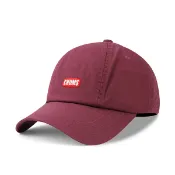【CHUMS】LOGO 經典 老帽 輕薄 露營 戶外 穿搭 勃根地紅【ANGEL NEW ERA】