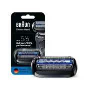 (店+)【BRAUN 百靈】【BRAUN 德國百靈】Series 6 / Series 5 電鬍刀原廠替換刀頭刀網組 65B（黑色款 / 適用新5系