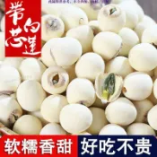 🔥免運火爆特價新品🔥湘潭帶芯白蓮子新鮮乾貨天然粉糯無硫燻有芯去芯磨皮蓮子特價促銷ZFL