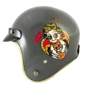 【Nikko】N401 聯名款 守護貝貝(Shayne Tattoo 聯名安全帽 美式復古安全帽 末日搖滾刺青帽款)