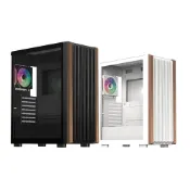 (店+)【Mavoly 松聖】Mavoly松聖 INFINITE TIMBER C19【E-ATX】機殼/卡長34/U高16.5【內附ARGB扇*4】