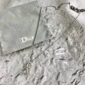 【日本直送 名牌中古包】Christian Dior 迪奧 項鍊 銀色 CD vintage 古著 i6gu8f
