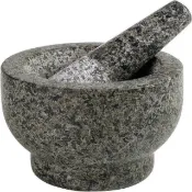 【HOTAI購】【西班牙 ibili】大理石磨搗組(13cm)  |  研磨缽 磨藥機 搗泥器 杵臼 搗缽