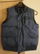 (二手)why and 1/2厚羽絨背心11號135cm