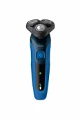及時雨 生活好物選品 Philips S5444/03 Series 5000 乾濕兩用電動刮鬍刀 360-D彈性刀頭 27枚PowerCut刀片