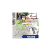 (店+)免運💛折疊培訓椅加大寫字闆折疊椅會議椅補習班椅帶桌闆一體式學習桌椅 會議椅 培訓椅 辦公椅 折疊椅
