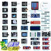 玉山最低比價網 [3美國直購] ELEGOO 感測器模組套件 Upgraded 37 in 1 Sensor Modules Kit with Tutorial for Arduino UNO R3 MEGA 2560 Nano