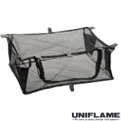 【日本 UNIFLAME】折疊置物網架網袋.戶外置物網籃.餐櫥籃.餐廚網/防止餐具和小物品掉落/U611678