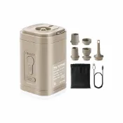 (店+)三合一無線電動抽真空打氣機 五種氣嘴 2400mAh【GE嚴選】無線抽氣機 電動充氣機 壓縮袋抽氣機 游泳圈打氣機