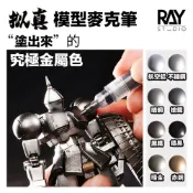 鋼普拉 eye攝影 【鋼普拉】現貨 RAY 擬真金屬麥克筆 EX 金屬麥克筆 電鍍筆 鋼彈麥克筆 馬克筆 麥克筆 金屬補漆 消色筆
