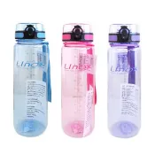 【Linox】強力彈蓋太空水瓶650ml/1000ml (共3色)《屋外生活》運動水瓶 水壺 露營 野餐