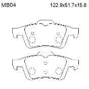 elig 進階競技版 GG s+級陶瓷來令片 耐高溫低噪音 FOCUS  -05 MAZDA 馬 3 5 後輪