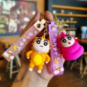新款動物小新鑰匙圈吊飾鑰匙扣精緻包包吊飾汽車鑰匙圈伴手禮文旅小禮品生日小禮物分享禮 娃娃機雜物批發娃娃機商品 