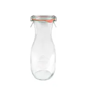(店+)德國 Weck 764 玻璃瓶 (附玻璃蓋+密封圈S) Juice Jar 530ml (WK009)