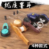 熱賣🔥墨斗木工免郵劃線器手動半自動專用工具畫線器彈線手搖墨線包郵