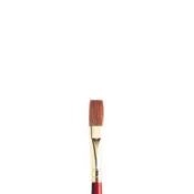 英製 WINSOR NEWTON SCEPTRE GOLD II 606 溫莎牛頓 半貂毛紅桿水彩筆 平頭水彩筆