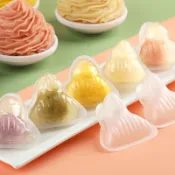 【台灣現貨 附發票】冰皮水晶粽 5組 10片 冰粽模 水晶粽 模具 涼粽 粽子模具