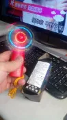 全新霓彩炫光扇附3顆電池.只有4個.1個只賣99元