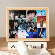 🎙️JJ專區🎙️林俊傑 林俊傑週邊 JJ林俊傑週邊拚圖明星週邊粉絲應援歌迷會專輯封麵禮物送閨蜜定製 5QYR