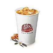 CITY CAFE-大杯香草焦糖風味瑪奇朵(冰)_[行動隨時取]