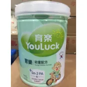 晶晶婦嬰-育樂幼童奶粉1-7歲 800克 (綠)