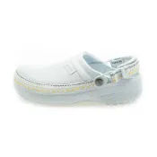 (店+)【Crocs】Crafted Vegan Suede Stitch Spa 男女款 休閒涼鞋 水藍色 214048-5EW