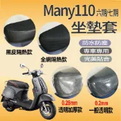 💥現貨免運💥 光陽 一代 MANY 110 6期 7期 坐墊套 坐墊隔熱 機車坐墊套 透明坐墊套 座墊 椅套 椅墊 魅力