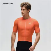MONTON 25.行者橘色男短車衣 自行車車衣 涼感車衣 透氣車衣
