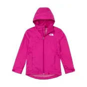 【The North Face】童 連帽風衣《紫紅》7WPW/連帽衝鋒衣/兒童外套