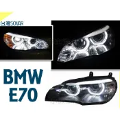 超級團隊S ．T．G-全新 實車安裝 BMW X5 E70 08-10 E70大燈 光圈 雙魚眼 遠近魚眼大燈