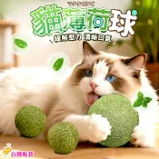 【12H發貨 滿額免運】貓薄荷球 貓薄荷 貓玩具 貓咪玩具 貓草 貓薄荷 木天蓼 蟲癭果 逗貓球 貓草球 貓薄荷球 貓薄
