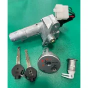 台灣製造 精工鎖頭 三陽 戰將HEB RX110 GT化油版 4線 5Pin全組鎖頭 含磁石蓋 鎖頭