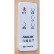 台灣三洋 三洋電風扇 電扇用遙控器 SBF-W14DR 049S 有附電池 適用：SBF-W14DR…等-【便利網】