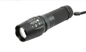 ''高雄LED批發'' E-SMART 超強遠射王 XM-L2 1200流明伸縮變焦手電筒.(三種供電模式)