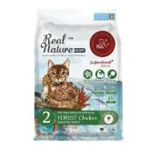 【Real Power 瑞威】貓糧-2號森林燉雞 腸胃健康2kg (貓糧/貓飼料/貓乾糧)