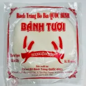 【12H出貨】越南春捲皮 （炸）BÁNH TRÁNG BÒ BÍA ĐẬU XANH (TƯƠI) 春捲皮 30入