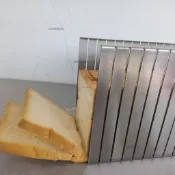吐司切片器 麵包切片器 分割商用輔助工具 烘焙廚房切麵包神器 不銹鋼 吐司切片器麵包切片器 分割商用吐司切片器嘉泽優選