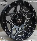 【員林 小茵 輪胎 舘】4X4吉普車專用鋁圈 17吋 6孔139.7 9J ET-10 中心孔110 黑