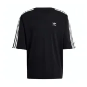 (店+)【adidas 愛迪達】ADIDAS ORIGINALS Oversize tee IZ1832 愛迪達三葉草 男短袖上衣 黑色 