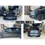 小亞車燈＊全新 FORD FOCUS MK3.5 2017 2018 ST 樣式 前保桿 側裙 後下巴 含烤漆