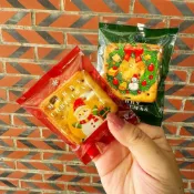 《巧緻》 雙色混款 聖誕節 餅乾袋 糖果袋 西點袋 曲奇餅乾袋 雪花酥袋 雪Q餅袋 機封袋 熱封袋 ，聖誕節餅乾袋