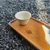 挪威象elephant戶外露營食物托盤茶盤長方形歐式茶托盤木制餐盤