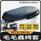 💥現貨免運💥 三陽 JETS JET SR SL + 坐墊套 毛毛蟲坐墊 毛毛蟲椅套 機車坐墊套 座墊套 椅套 坐墊