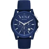 【A|X Armani Exchange】無限腕錶44mm  禮物  手錶(AX1327)