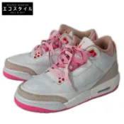 【DOKODEMO】Nike [近新] II0599-600 GS Air Jordan 3 Retro 「春花」運動鞋，尺寸 23.5 [二手]