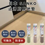 (店+)【Sanko】［拾憩］日本 止滑廚房地墊 寬60cm 腳感舒適 可機洗 廚房踏墊 防滑地墊 止滑地墊 廚房腳踏墊 廚房墊子