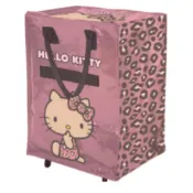 (店+)Hello Kitty 滑輪購物車(豹紋款)