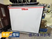 【韋貞電腦】中古二手/投影機布幕/178×178cm/約99吋/無配件/無保固/無寄送