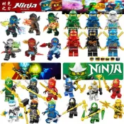 🔥免運🔥相容樂高 幻影忍者系列 黃金勞埃德妮  lego積木人仔 幻影忍者積木人偶 拼裝忍者公仔積木玩具 人偶積木 禮物